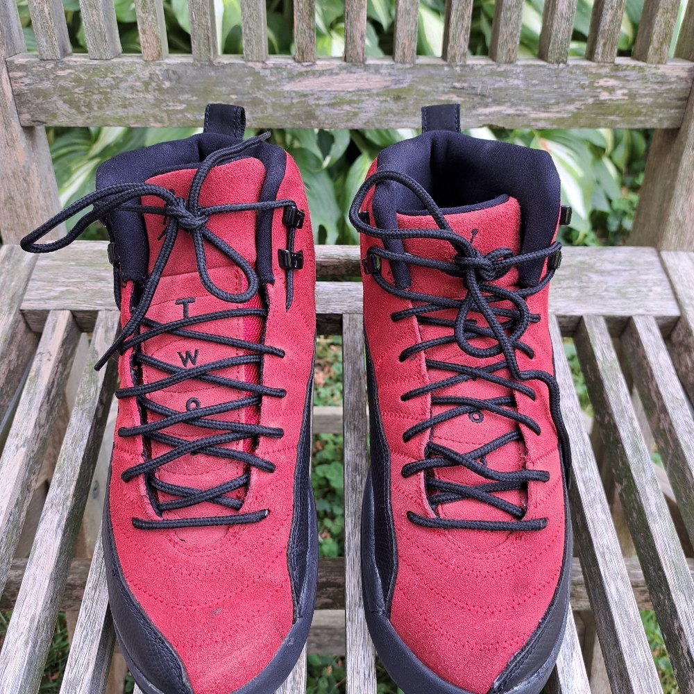 Jordan 12 Retro Reverse Flu Game GS Size 7Y (153265-602) - Picture 2 of 13